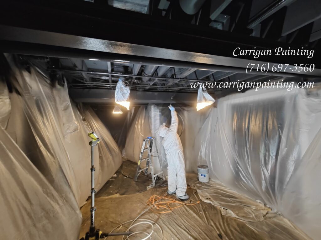 basement ceiling painting lancaster ny