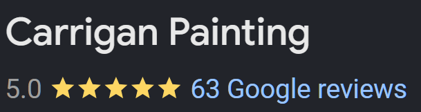 Carrigan Painting is a 5 star rated company for more than 16 years