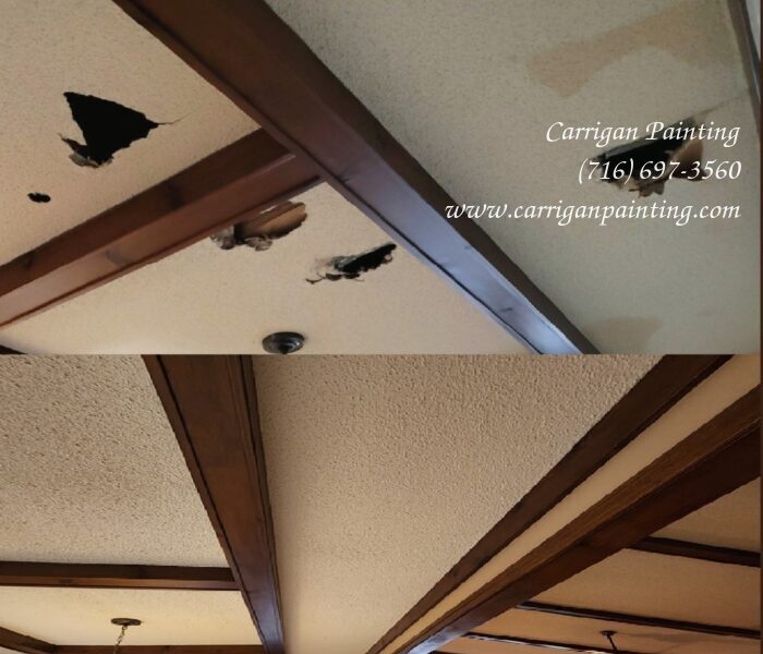 Popcorn ceiling repair East Amherst NY