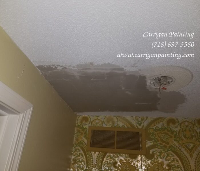Popcorn ceiling repair Williamsville NY