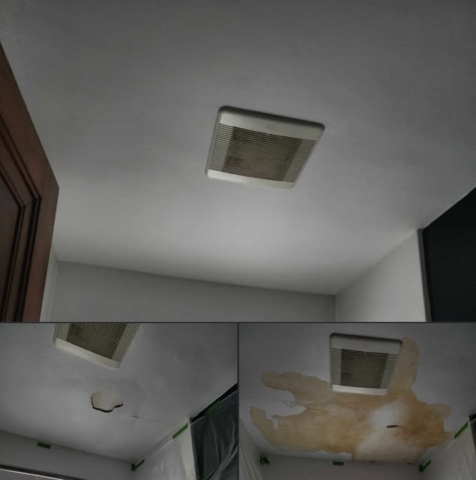 Ceiling Repair Portfolio