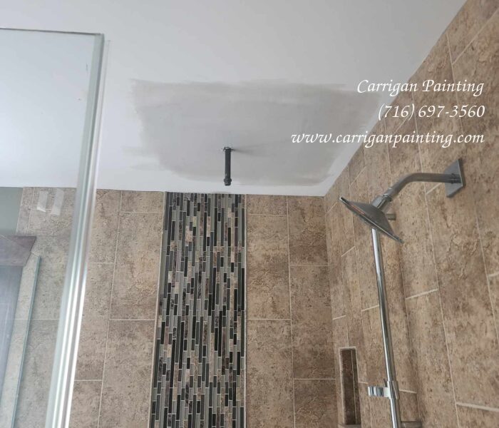 Bathroom ceiling repair