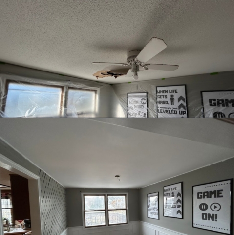 Carrigan Painting's Drywall Repair Portfolio