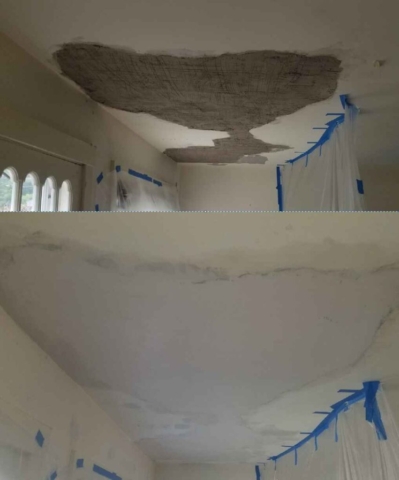 plaster ceiling patch