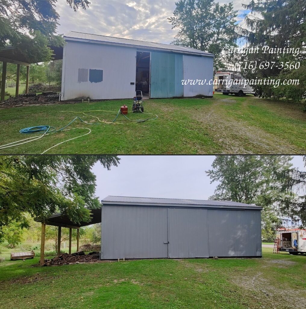 From Old & Worn to New and Fresh - Pole Barn Painter