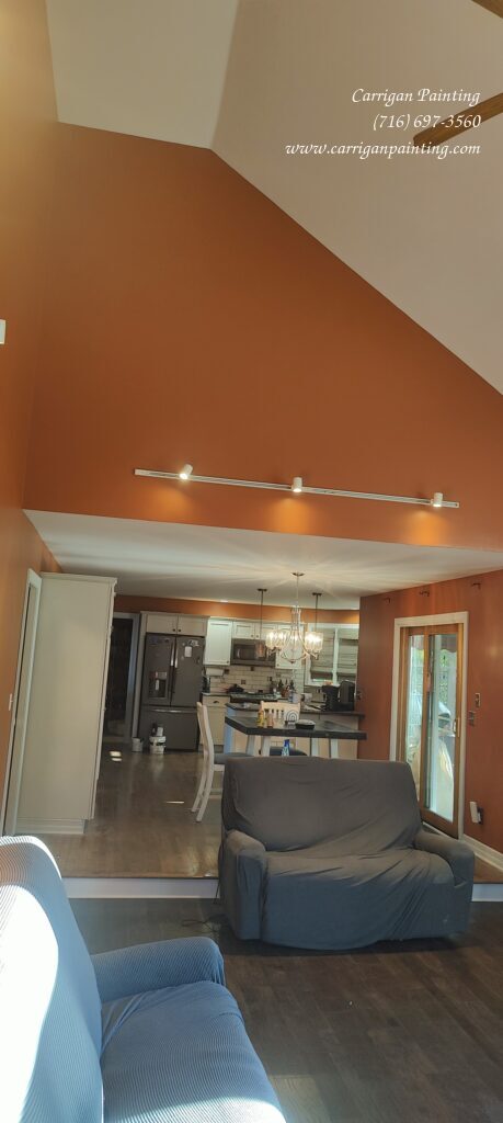 Great Room and Kitchen Painting - Cimato Estates, Clarence Center NY