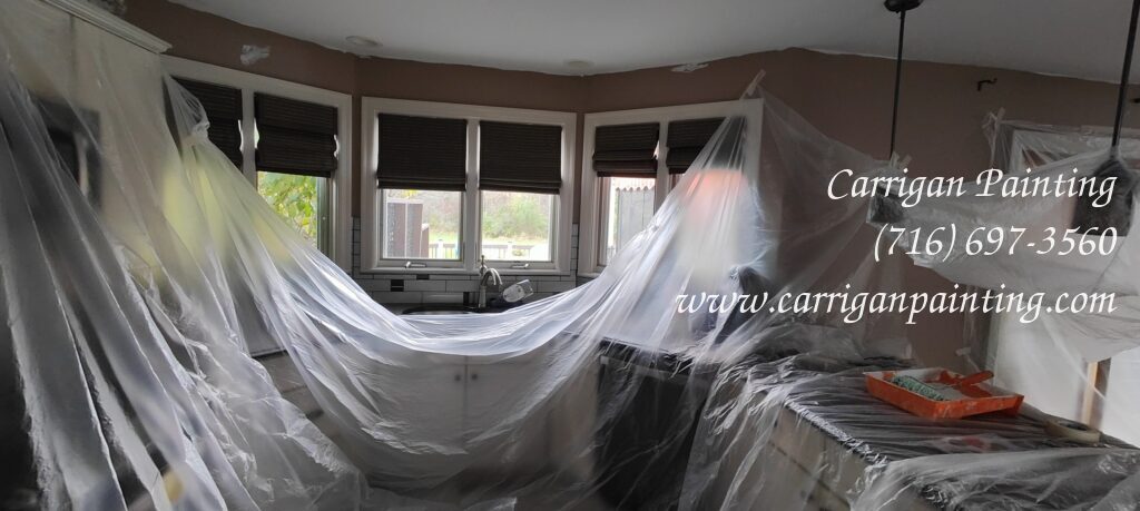 Great Room and Kitchen Painting - Cimato Estates, Clarence Center NY