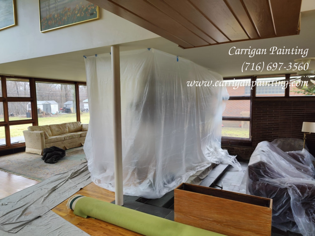 plaster ceiling repair water damage amherst ny