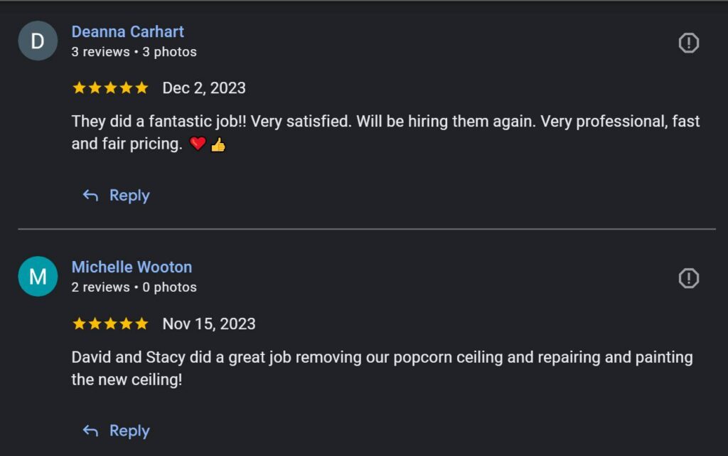 Carrigan Painting's Reviews