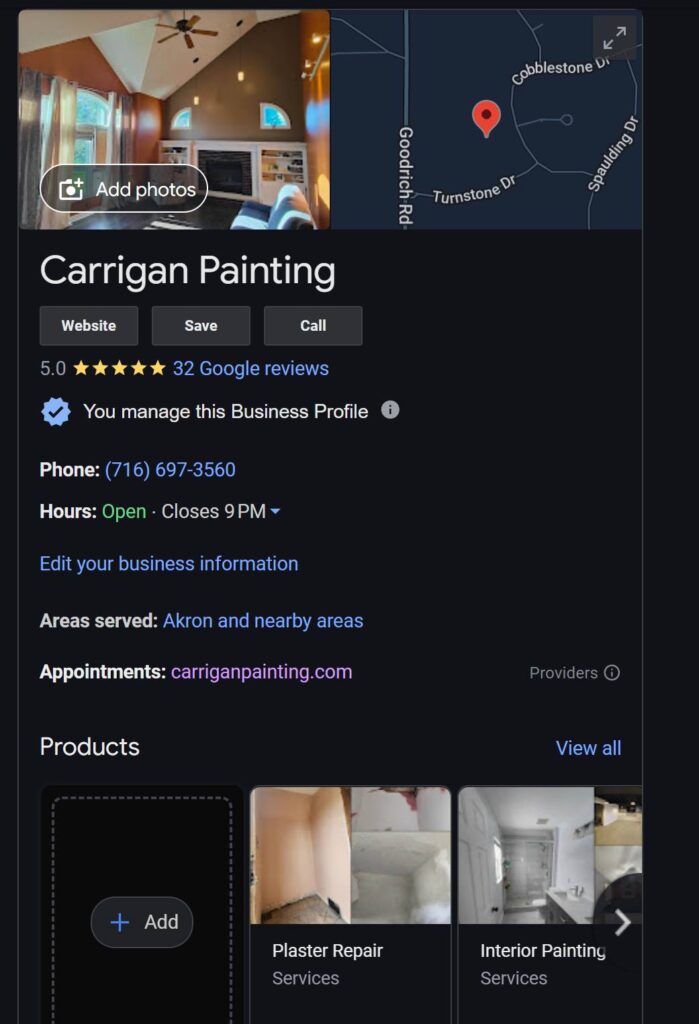 Carrigan Painting’s Reviews