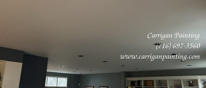 Living room ceiling painting