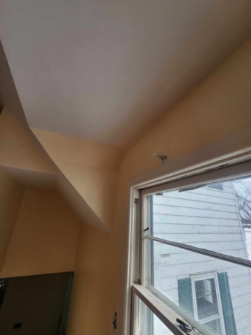 Small roof leak causes major water damage!