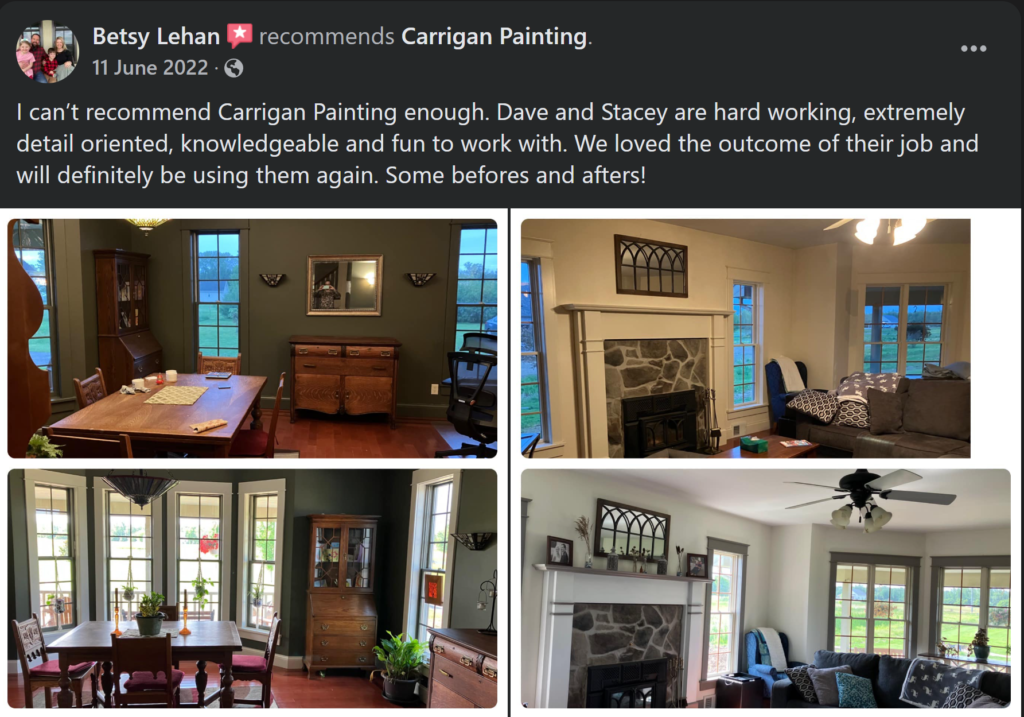 Carrigan Painting's Reviews