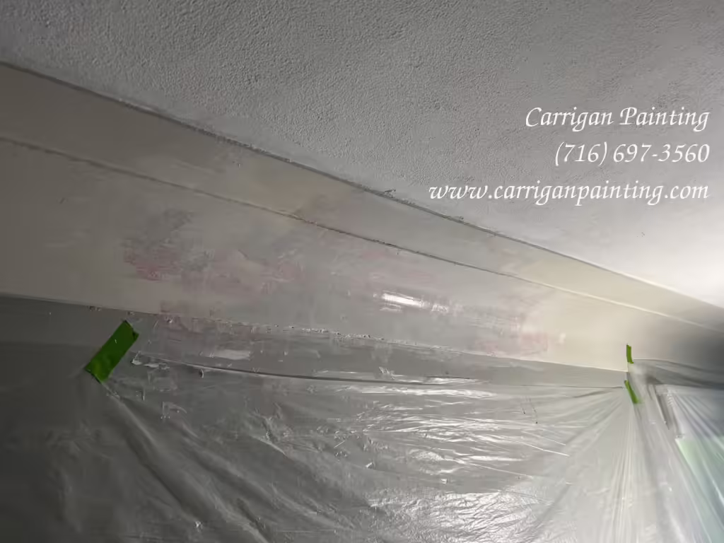 plaster cornice repaired