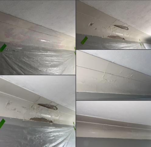 Carrigan Painting's Plaster Repair Portfolio