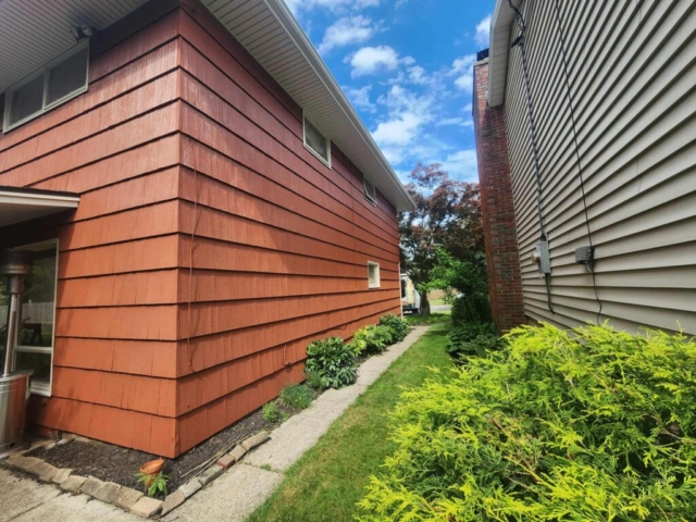 Exterior house painting in Amherst NY