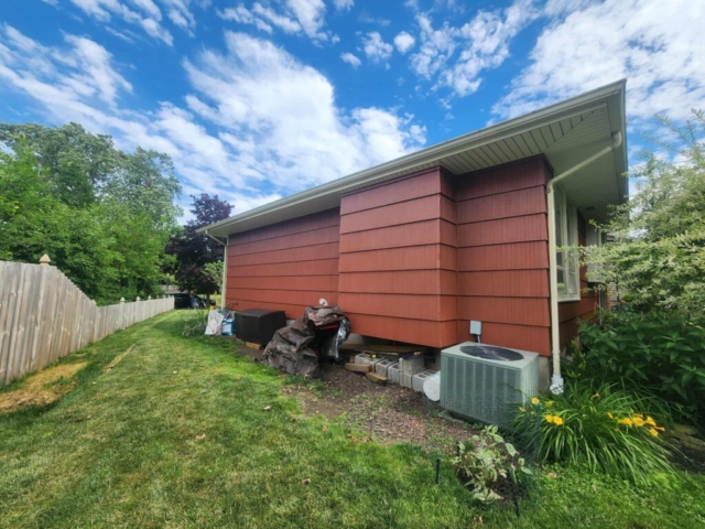 Exterior house painting in Amherst NY