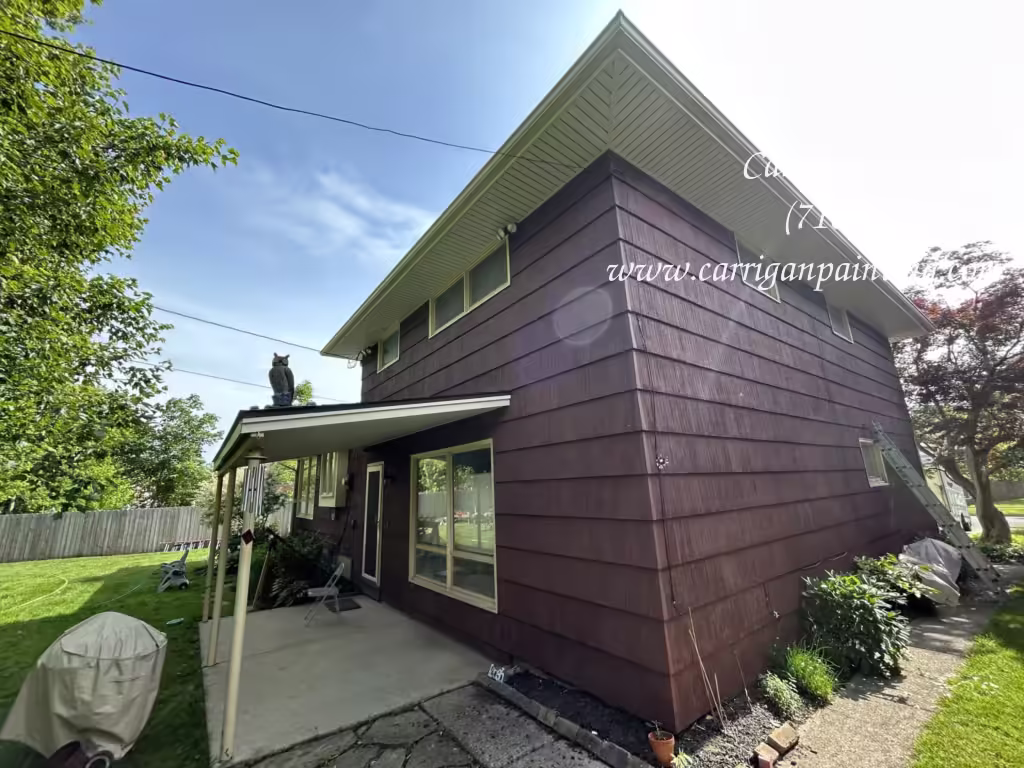 Two Coats of Perfection: Exterior Painting in Snyder NY.