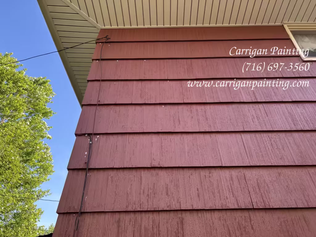 Two Coats of Perfection: Exterior Painting in Snyder NY.