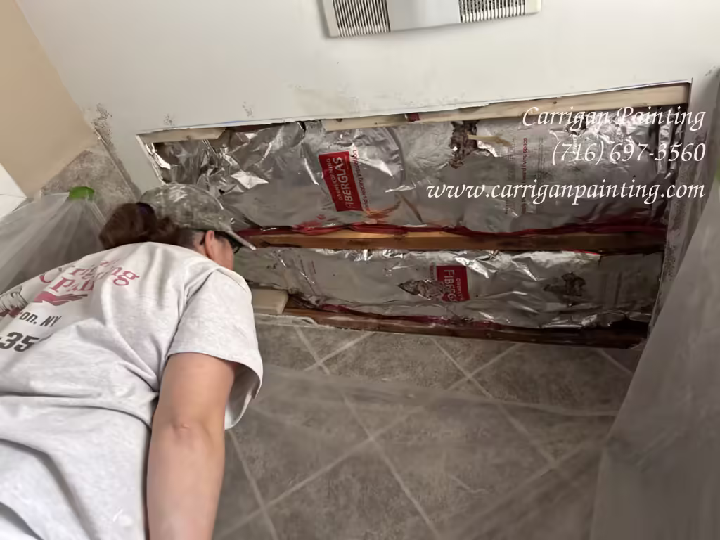 Bathroom Ceiling Repair in Williamsville - The Carrigan Archives Bathroom Ceiling Repair in Williamsville