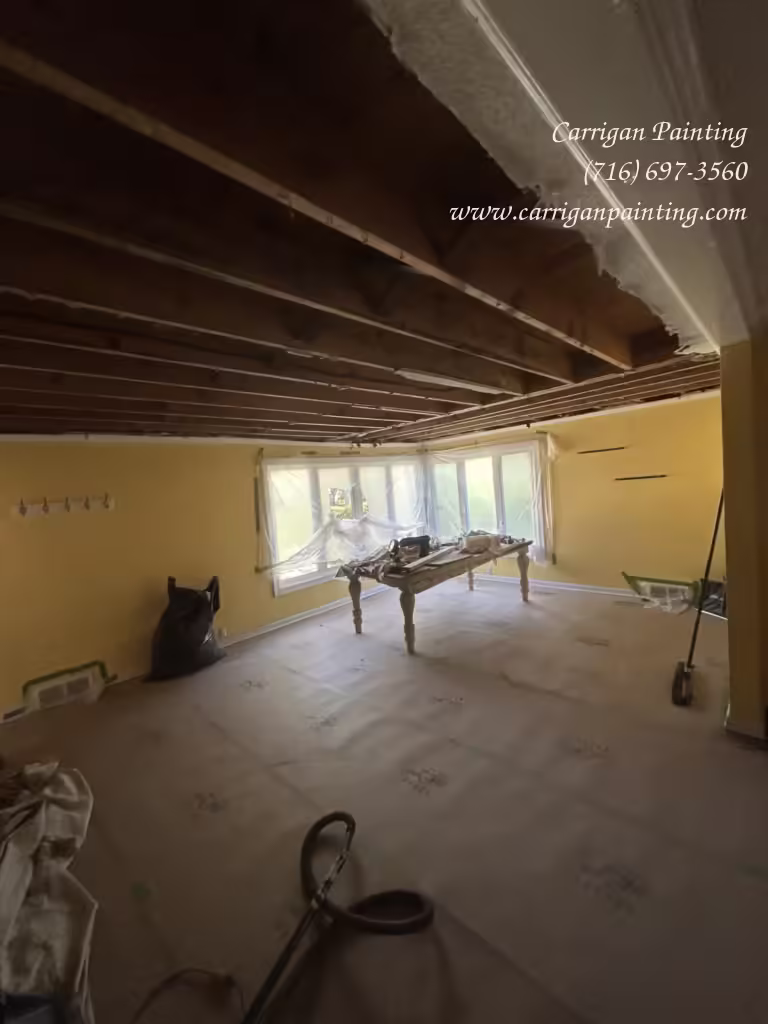 Emergency ceiling repair in Williamsville NY 14221 by Carrigan Painting