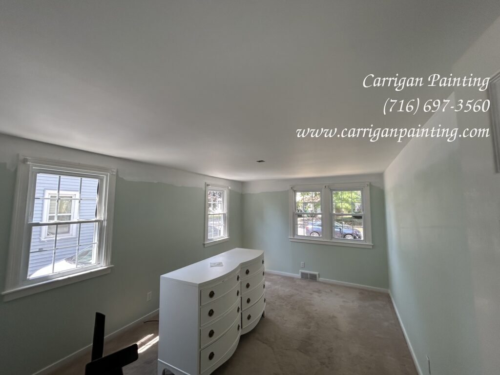 Finishing a New Drywall Ceiling in Tonawanda