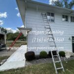 Exterior House Painting in Willliamsville NY.