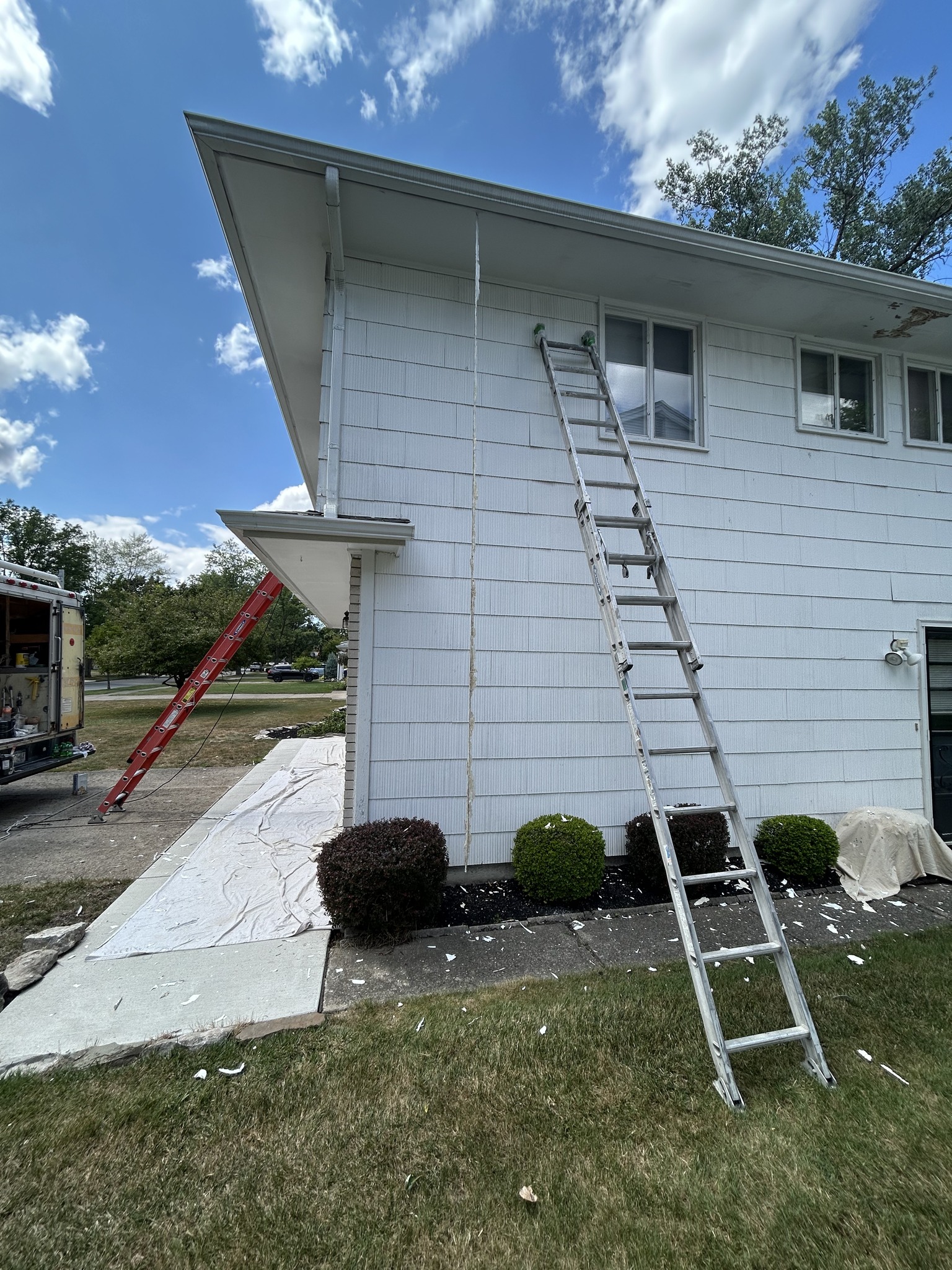 Exterior House Painting in Willliamsville NY.