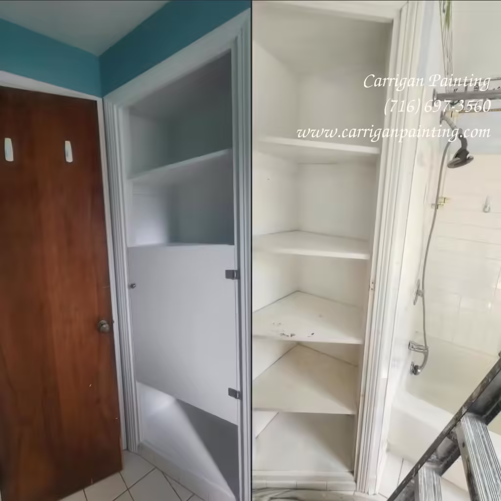 Bathroom & Bedroom Painting After Ceiling Repair in Kenmore NY - Part 2