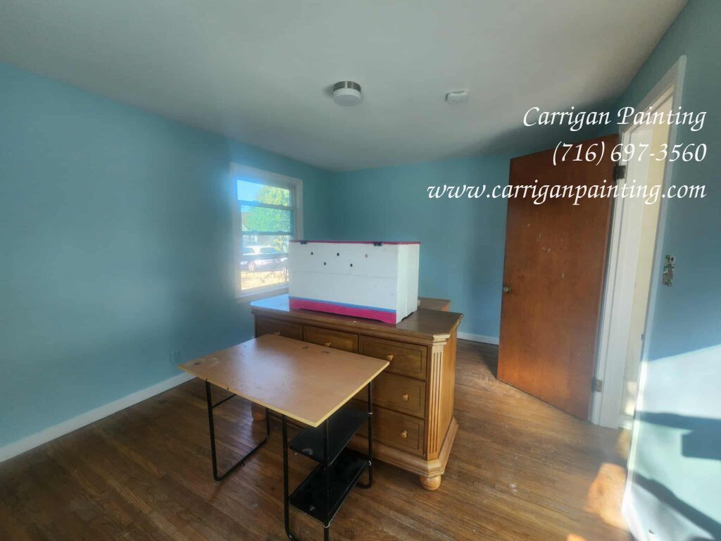 Bathroom & Bedroom Painting After Ceiling Repair in Kenmore NY - Part 2