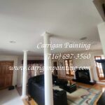 Ceiling Painting in Woodwind Acres, Orchard Park, NY - Part 1 - The Carrigan Archives interior painting Orchard Park NY