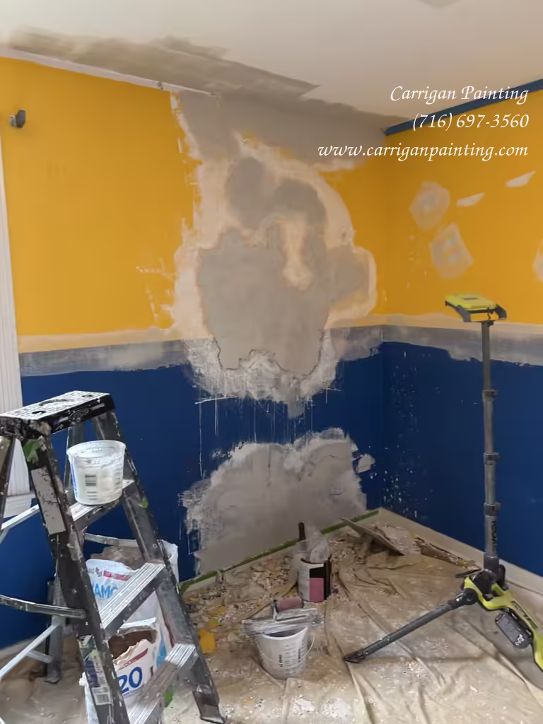 Water Damaged Plaster Repair in Kenmore 14217 - Part 1