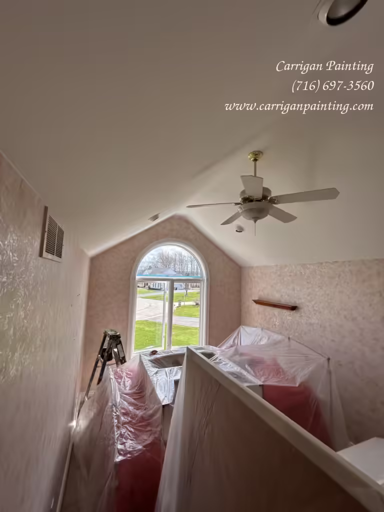 Ceiling Painting in Woodwind Acres, Orchard Park, NY - Part 1