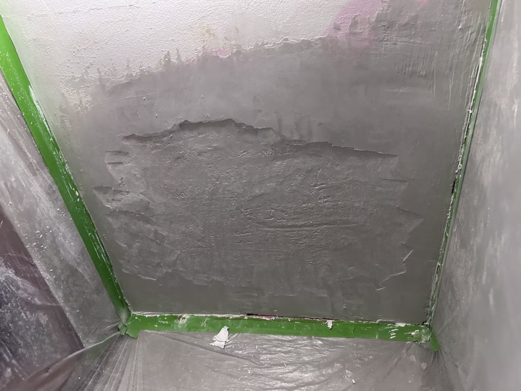 Ugly Plaster Ceiling Repair in North Tonawanda NY - Part 1 of 2