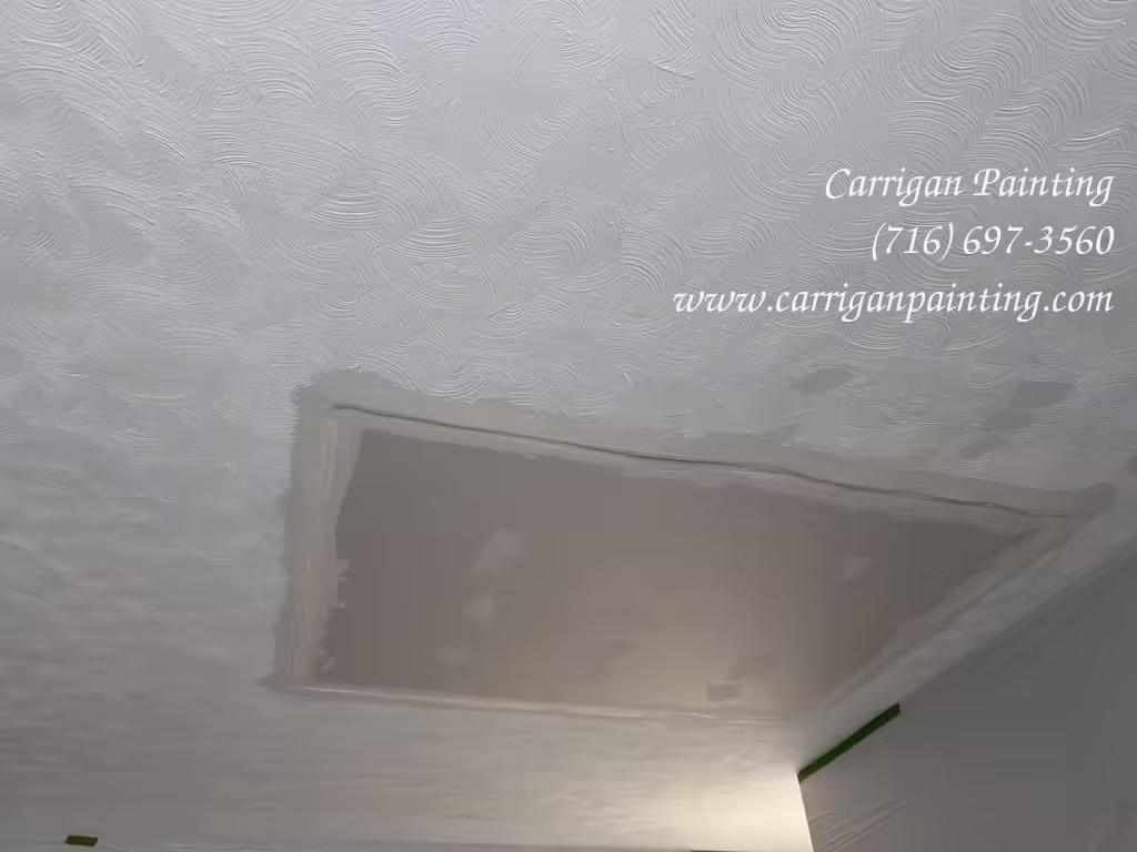 drywall patch in plaster ceiling in Cheektowaga NY
