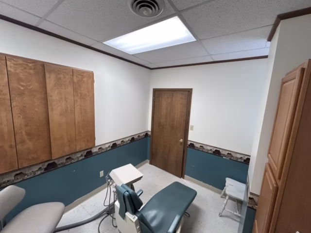 Before painting of the walls