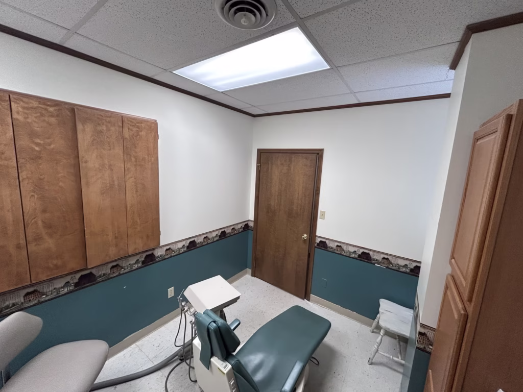 Before painting of the walls