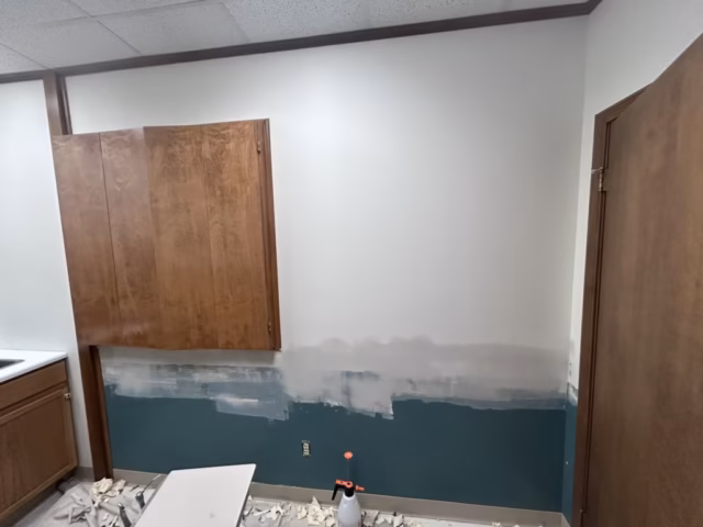 Preparing walls to be painting in Amherst NY 14226