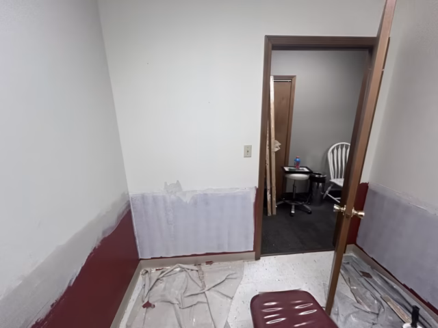Preparing walls to be painting in Amherst NY 14226