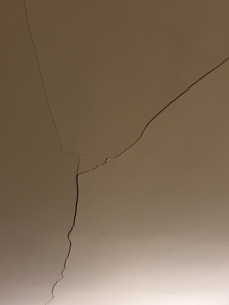 Rocklath plaster ceiling on the verge of collapse in Kenmore NY 2026