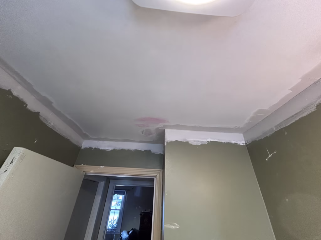 bathroom ceiling restoration