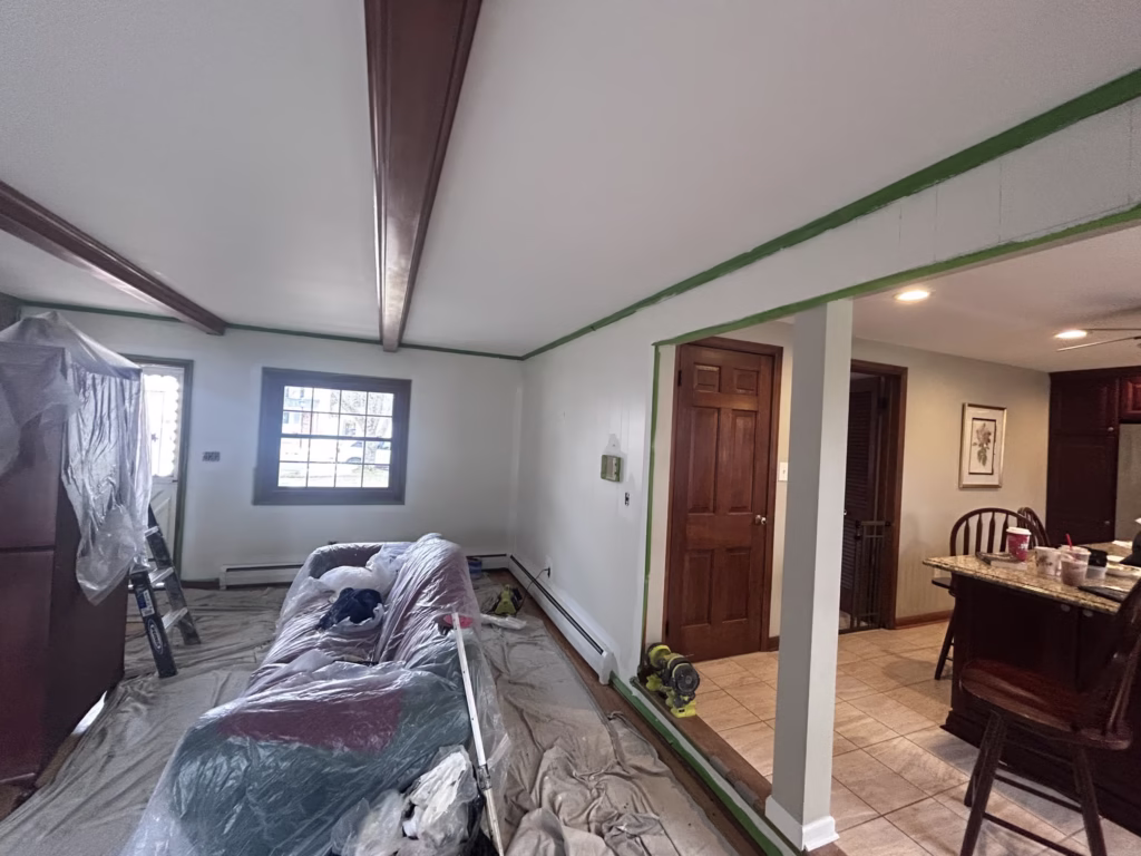 Modernizing Wood Paneling - Interior Painting