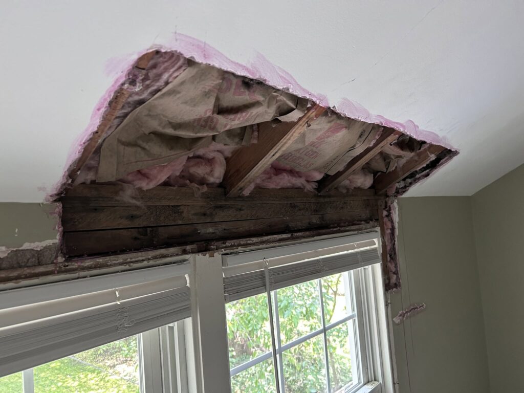 Repairing 5 Water-Damaged Plaster Ceilings in Snyder, NY