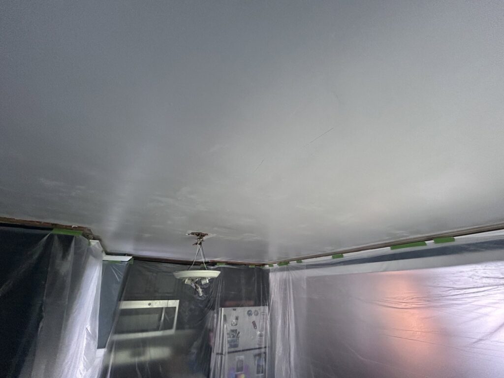 Hidden Beneath an Ugly Tile Ceiling: A Plaster Ceiling Worth Restoring