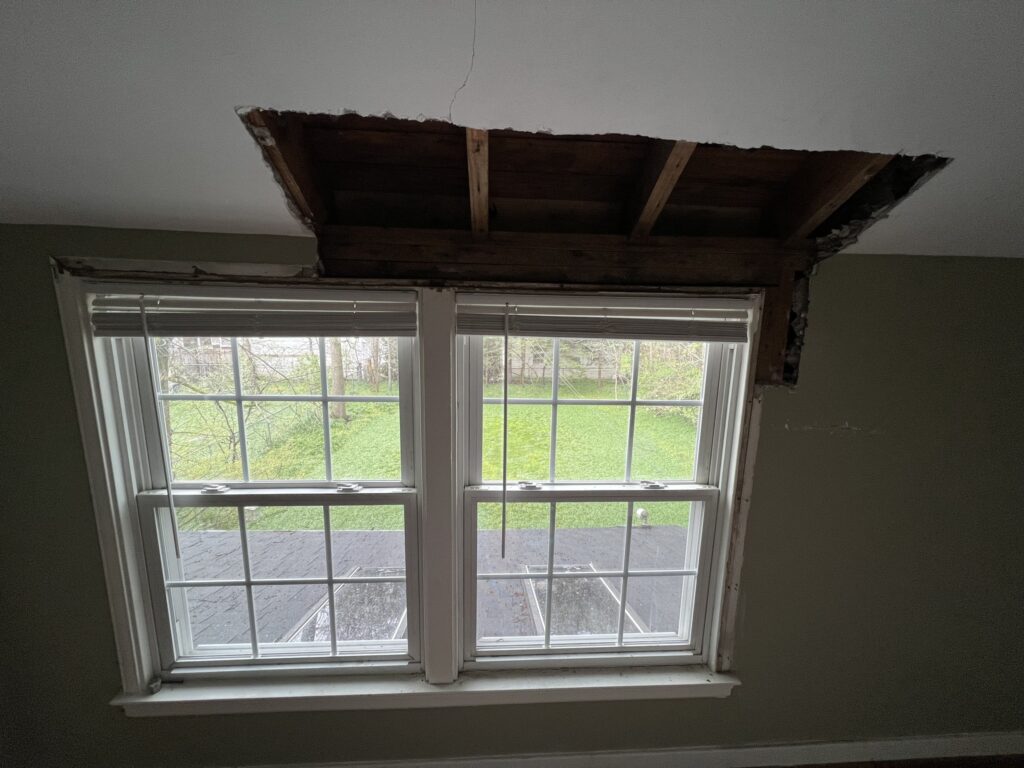 Repairing 5 Water-Damaged Plaster Ceilings in Snyder, NY