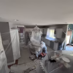 kitchen ceiling painting in Orchard Park NY by Carrigan Painting
