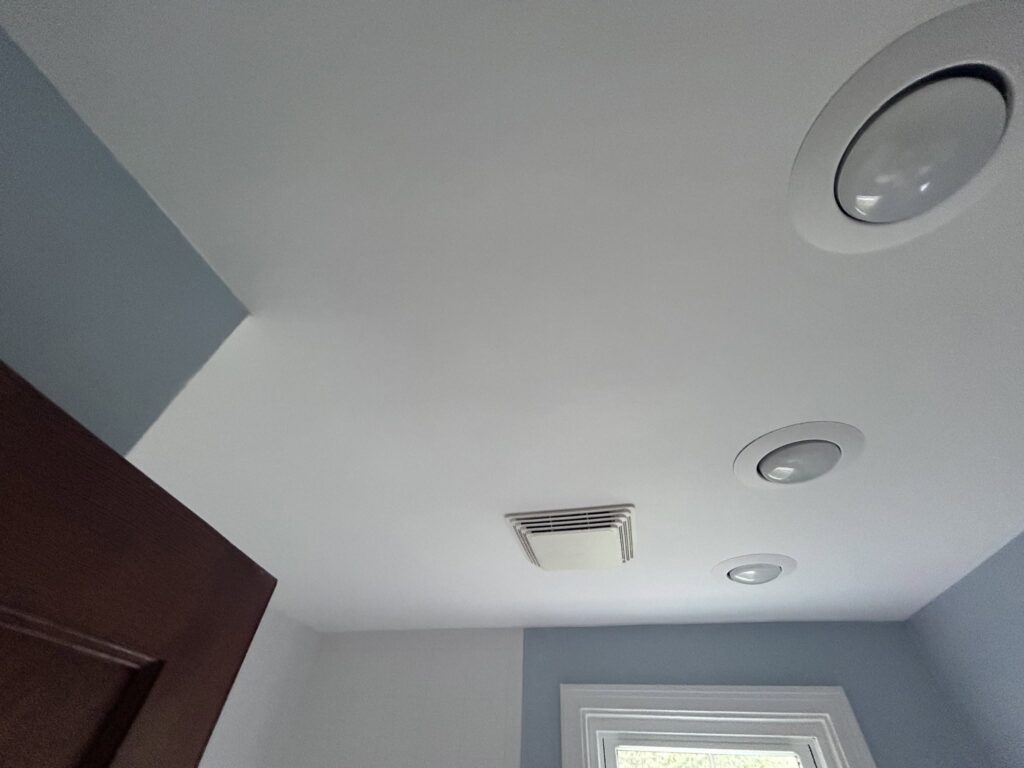 Restoring Bathroom Ceiling After Roof Leak in Snyder