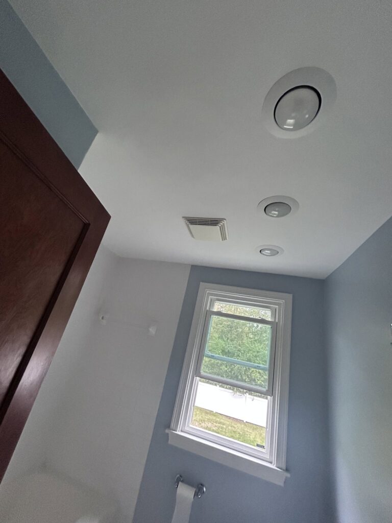 Restoring Bathroom Ceiling After Roof Leak in Snyder
